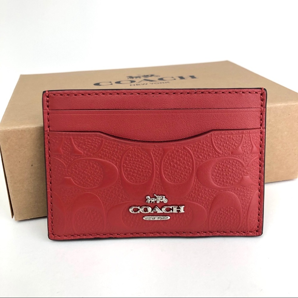 NEW Coach ID Card Case Holder